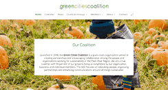 Desktop Screenshot of greencitiescoalition.net