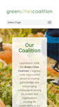 Mobile Screenshot of greencitiescoalition.net